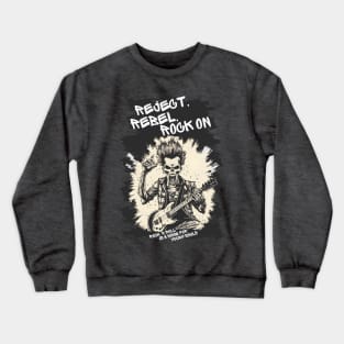 Skull Punk Revolt Resonance Crewneck Sweatshirt